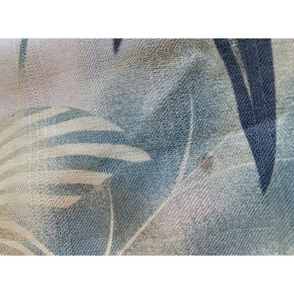 Tommy Bahama Palm Floral 100% Silk Button Down Hawaiian Shirt Men’s Size Medium - Picture 7 of 8